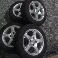رینگ و لاستیک پنج پر سایز 15