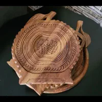 میوه خوری و آجیل خوری چوبی دکوری
