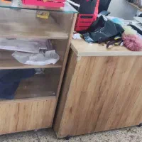 میز کار و ویترین چوب درجه یک