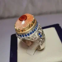 انگشتر های ناب نگین معدنی اصل با رنگ کاملا طبیعی|جواهرات|سیرجان, |دیوار