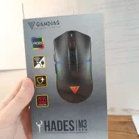 ماوس بی‌سیم hades m3 پلمپ. با گارانتی شرکتی