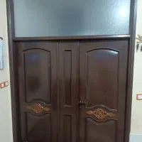 درب چوبی