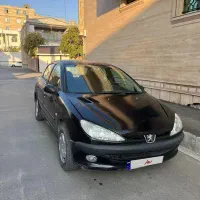 ۲۰۶ مدل ۸۲ مشکی دور رنگ فنی سالم|خودرو سواری و وانت|مراغه, |دیوار