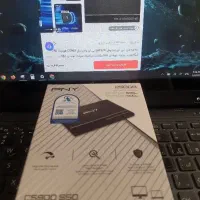 هارد SSD 250 PNY نو و  رم ۲ گیگ لبتابی ddr3
