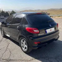 207 مشکی TU5 مدل 99 فابریک سقف فلز