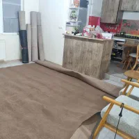 موکت مخملی طرح پارکت داغی|موکت|قزوین, |دیوار