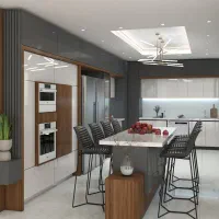طراحی و ساخت سفارشی کابینت و دکور کمد دیواری