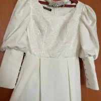 پیراهن سفید عقد و نامزدی‌ و مجلسی