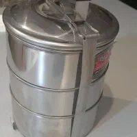 ظرف استیل مخصوص غذا ۳ طبقه استیل