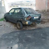 پراید تصادفی روشن حرکت