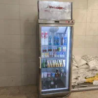 یخچال ایستاده بدون برفک استیل 80سانت