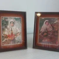 دو عدد تابلو طرح قدیمی