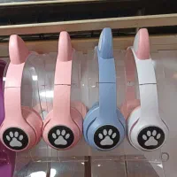 هدفون گربه ای چراغ دار پنجه دار در رنگبندی|لوازم جانبی موبایل و تبلت|رشت, چمارسرا|دیوار