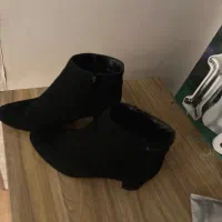 نیم بوت مخمل