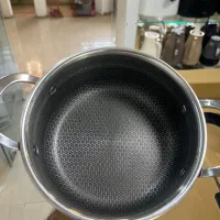 قابلمه استیل ۱۰ پارچه کف لیزری هرموسا اسپانیا|ظروف پخت‌وپز|کرمانشاه, |دیوار