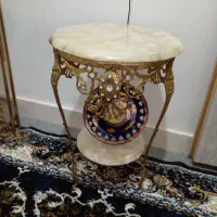 میز تلفن برنز