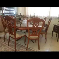 فروش سرویس مبل ۷ نفره ومیز وصندلی نهار خوری|مبلمان خانگی و میز عسلی|تهران, سید خندان (جلفا)|دیوار