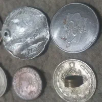 تعدادی سکه قدیمی|کلکسیون سکه، تمبر، اسکناس|مینودشت, |دیوار