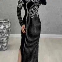 ماکسی مخمل سایز36.38