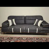 مبل سه نفره تخت خواب شو مکانیزه جک دار