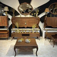 آینه کنسول مدل آبشار (تولیدی میزپلاس)|بوفه، ویترین، کنسول|تبریز, |دیوار