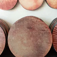 دف و دایره|سازهای سنتی|شیروان (خراسان), |دیوار