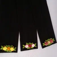 جوراب و ساق دست روبان دوزی شده|لباس|همدان, |دیوار