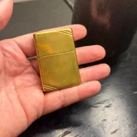 زیپو روکش طلا اصل Zippo