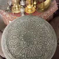 سینی مسی قلم کاری شده