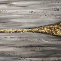 تابلو نقاشی سه تکه دکوراتیو *ورق طلا*|تابلو، نقاشی، عکس|تهران, عباس‌آباد|دیوار