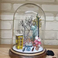 فروش گنبد شیشه ای با صحنه برفی زیبا