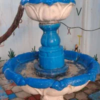 آبنما سنگی دوطبقه فواره دار|صنایع دستی و سایر لوازم تزئینی|کرمانشاه, |دیوار