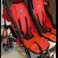 کالسکه دوقلو عصایی.مدل چیکو