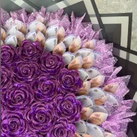 گل ربانی|گل مصنوعی|قم, باغ کرباسی|دیوار