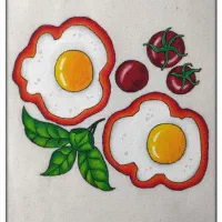 طراحی روی پارچه،سیاه قلم،تابلو فانتزی‌،آموزش نقاشی