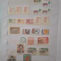 کلکسیون کوچک تمبر خارجی و ایرانی و اسکناس سری|کلکسیون سکه، تمبر، اسکناس|مشهد, احمدآباد|دیوار