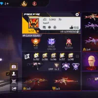 اکانت فری فایر فقط طاق