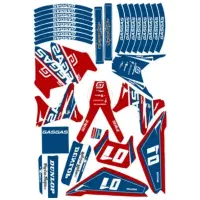 استیکر تریل روان‌ طرح GASGAS