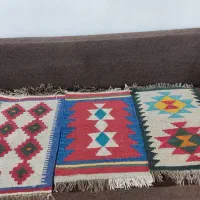 گلیم های کوسن. پشتی. گل میز ۴۰در۶۰|گلیم، جاجیم، گبه|یاسوج, |دیوار