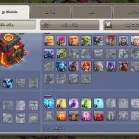 اکانت کلش اف کلنز تالار۱۰|کنسول، بازی ویدئویی و آنلاین|هشتگرد, گلسار|دیوار