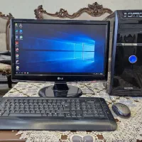 کامپیوتر پرقدرت ddr3 رم 8 هارد 500 مانیتور 20