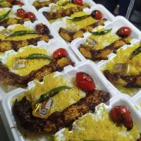 واگذاری تهیه غذا، چلو کبابی،کترینگ احسان