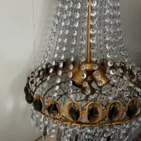 لوستر آبشاری  دو‌عدد|لوستر و چراغ آویز|ملایر, |دیوار