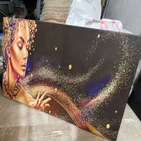 تابلو نقاشی با دست۲عدد|تابلو، نقاشی، عکس|گرگان, |دیوار