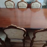 فروش میز نهار خوری ۸ نفره|میز و صندلی غذاخوری|چهاردانگه (تهران), |دیوار
