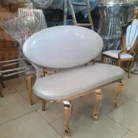 شزلون عروس داماد با پایه سم آهویی تالاروخانه عقد