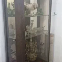 بوفه تزئینی چراغ دار کشو دار