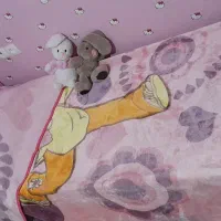 سرویس خواب کودک دخترانه|تخت و سرویس خواب|زاویه, |دیوار