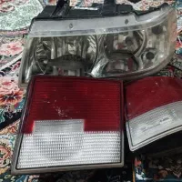 چراغ های جلو و عقب سمند معمولی|قطعات یدکی و لوازم جانبی|خرمآباد, |دیوار