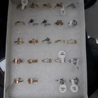 انگشتر استیل رنگ ثابت